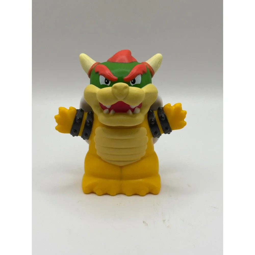 New Fisher Price Little People Bowser Super‎ Mario Figure King Bowser Koopa